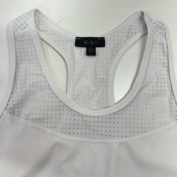 ALALA Serena Dress in White Tennis Dress REVOLVE Size Large NEW - Picture 13 of 16